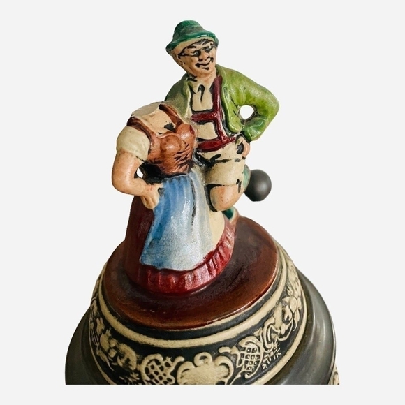 Vintage GERZ German Beer Stein Beer Stein with Statue Lid Lmtd Tankard Beer Mug - Picture 6 of 6